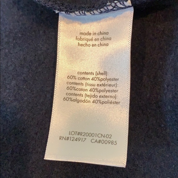 Onia Hudson Crewneck, Navy w/ Army Green Trim - Picture 14 of 15